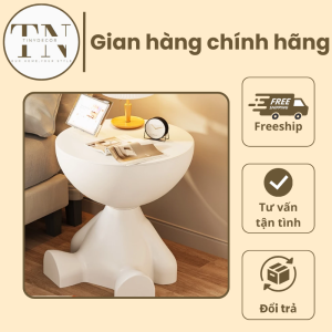 Bàn Trà Bàn Phụ Di Động Hình Gấudễ Thương Bàn Trà Ban Công Có Không Gian Lưu Trữ